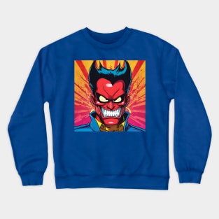 Demon Mask Crewneck Sweatshirt